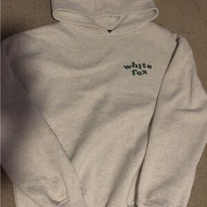 White Fox Boutique Gray Hoodie